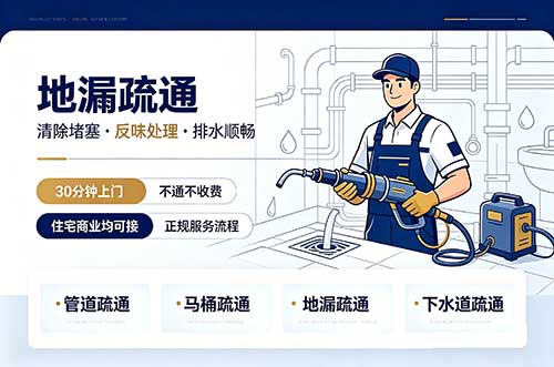 普兰店地漏疏通