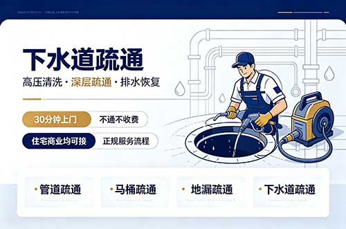 普兰店下水道疏通